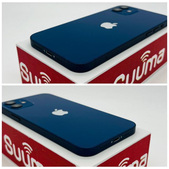 A 100% iPhone 12 128 GB SIMフリー ブルー 本体 < 家電/AV A 100% iPhone 12 128 GB SIMフリー ブルー 本体 < 家電/AVの