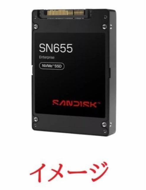 ZK735��NVME SSD��Sandisk��2.5�C���`��SN655��7.68TB AI���}�V���p��SAS�ڑ�6800MB/s  �� PC�{��/���Ӌ@��� 