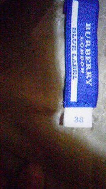 BURBERRY o[o[ XJ[g/x[W/38sizeiMj  t@bV 