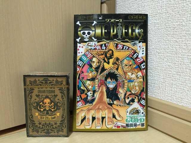 ワンピース 劇場版 FILM GOLD 入場者特典 七七七巻&トランプ < アニメ/コミック/キャラクター  ワンピース 劇場版 FILM GOLD 入場者特典 七七七巻&トランプ  < アニメ/コミック/キャラクターの