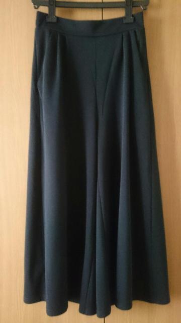 タック入りワイドパンツ★ブラック★シンプル★ < 女性ファッション  タック入りワイドパンツ★ブラック★シンプル★ < 女性ファッションの