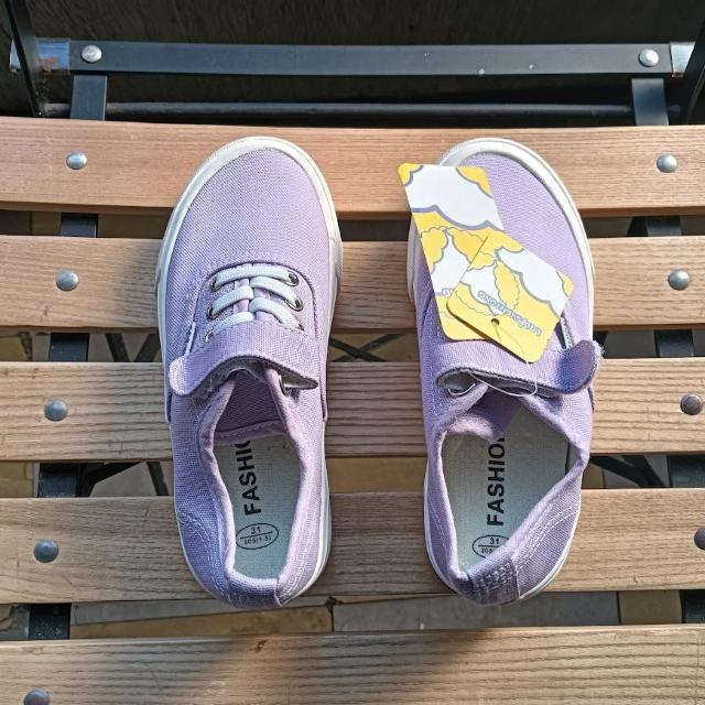 新品 19cm スニーカー キッズ レディース 靴 シューズ パープル 子供靴 < キッズ/ベビー  新品 19cm スニーカー キッズ レディース 靴 シューズ パープル 子供靴 < キッズ/ベビーの