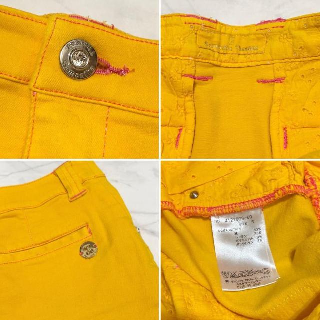 サマンサタバサunder25ゴルフスカート黄色#S < レジャー/スポーツ サマンサタバサunder25ゴルフスカート黄色#S < レジャー/スポーツの