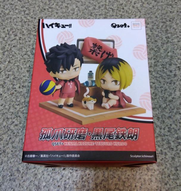 Qset+ ハイキュー!! 孤爪研磨・黒尾鉄朗 完成品フィギュア < アニメ/コミック/キャラクター  Qset+ ハイキュー!! 孤爪研磨・黒尾鉄朗 完成品フィギュア < アニメ/コミック/キャラクターの