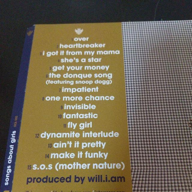 will.i.amwsongs about girls{ՁxSnoopDogg  CD/DVD/rfI 