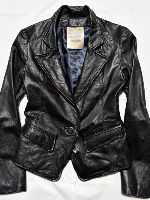 未使用 Bou Jeloud 新品 保管品 高級 山羊革 レザー ジャケット テーラード 38 ブラック 黒 コート 冬 アウター < 女性ファッション 未使用 Bou Jeloud 新品 保管品 高級 山羊革 レザー ジャケット テーラード 38 ブラック 黒 コート 冬 アウター < 女性ファッションの