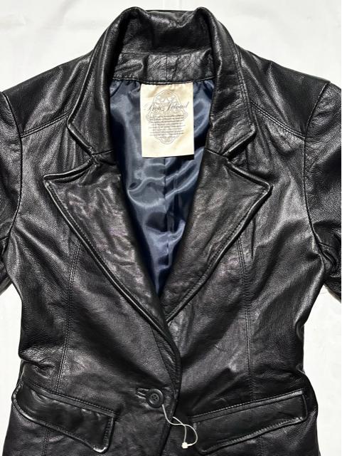 未使用 Bou Jeloud 新品 保管品 高級 山羊革 レザー ジャケット テーラード 38 ブラック 黒 コート 冬 アウター < 女性ファッション 未使用 Bou Jeloud 新品 保管品 高級 山羊革 レザー ジャケット テーラード 38 ブラック 黒 コート 冬 アウター < 女性ファッションの