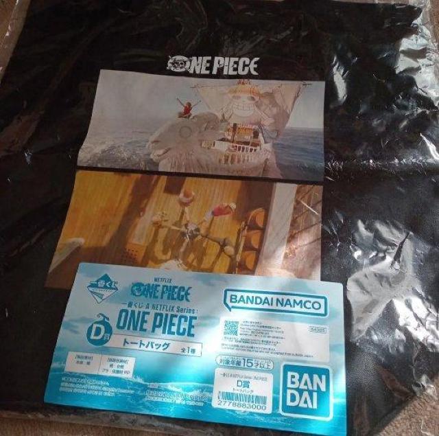 NETFLIX実写版 限定販売一番くじ D賞 ONEPIECE トートバッグ < アニメ/コミック/キャラクター NETFLIX実写版 限定販売一番くじ D賞 ONEPIECE トートバッグ < アニメ/コミック/キャラクターの