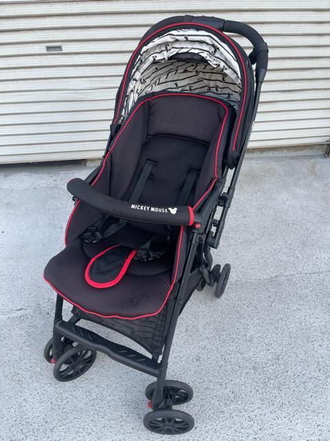 西松屋 ベビーカー Smart Angel デ・ヨーネ レジェ ミッキーデザイン アップリカ ブラック A型ベビーカー < キッズ/ベビー 西松屋 ベビーカー Smart Angel デ・ヨーネ レジェ ミッキーデザイン アップリカ ブラック A型ベビーカー < キッズ/ベビーの