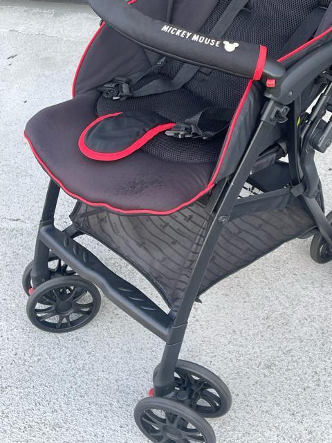西松屋 ベビーカー Smart Angel デ・ヨーネ レジェ ミッキーデザイン アップリカ ブラック A型ベビーカー < キッズ/ベビー 西松屋 ベビーカー Smart Angel デ・ヨーネ レジェ ミッキーデザイン アップリカ ブラック A型ベビーカー < キッズ/ベビーの