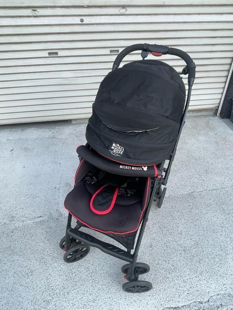 西松屋 ベビーカー Smart Angel デ・ヨーネ レジェ ミッキーデザイン アップリカ ブラック A型ベビーカー < キッズ/ベビー 西松屋 ベビーカー Smart Angel デ・ヨーネ レジェ ミッキーデザイン アップリカ ブラック A型ベビーカー < キッズ/ベビーの