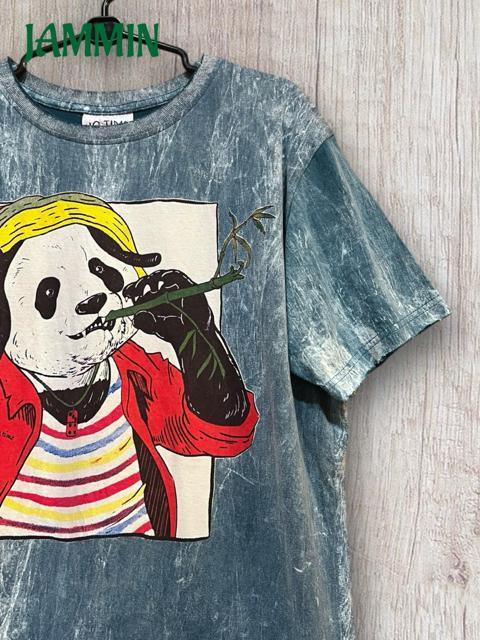 ラスタマンパンダTシャツ パンダ アジアン ラスタ レゲエ ヒッピー サイケ < 男性ファッション ラスタマンパンダTシャツ パンダ アジアン ラスタ レゲエ ヒッピー サイケ < 男性ファッションの