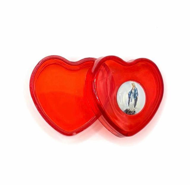 新品未使用 小物入れ 無原罪のマリア ハート レッド 2個セット < 女性アクセサリー/時計 新品未使用 小物入れ 無原罪のマリア ハート レッド 2個セット < 女性アクセサリー/時計の