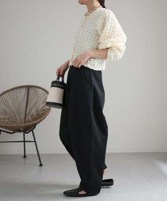 ap retroカーブボリュームパンツ < 女性ファッション ap retroカーブボリュームパンツ < 女性ファッションの