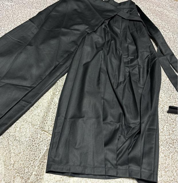 スカート風 ガウチョパンツ 重ね着風 ギャザー付きワイドパンツ 大きいサイズ < 女性ファッション スカート風 ガウチョパンツ 重ね着風 ギャザー付きワイドパンツ 大きいサイズ < 女性ファッションの