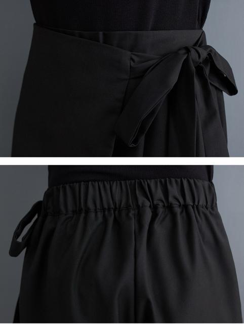 スカート風 ガウチョパンツ 重ね着風 ギャザー付きワイドパンツ 大きいサイズ < 女性ファッション スカート風 ガウチョパンツ 重ね着風 ギャザー付きワイドパンツ 大きいサイズ < 女性ファッションの