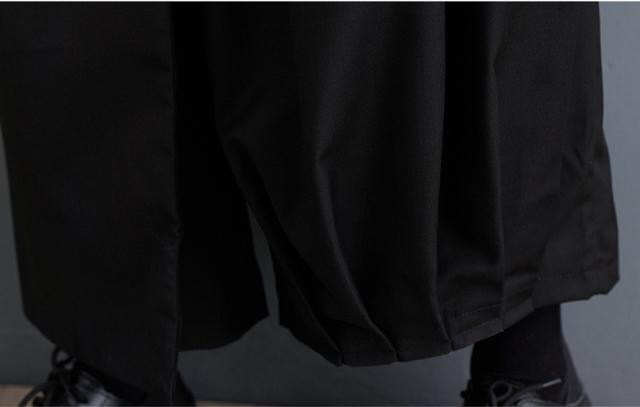 スカート風 ガウチョパンツ 重ね着風 ギャザー付きワイドパンツ 大きいサイズ < 女性ファッション スカート風 ガウチョパンツ 重ね着風 ギャザー付きワイドパンツ 大きいサイズ < 女性ファッションの