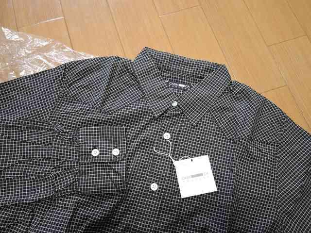 新品カシュカCASHCAギンガムチェックシャツM黒薄手ウエスタン < 男性ファッション 新品カシュカCASHCAギンガムチェックシャツM黒薄手ウエスタン < 男性ファッションの