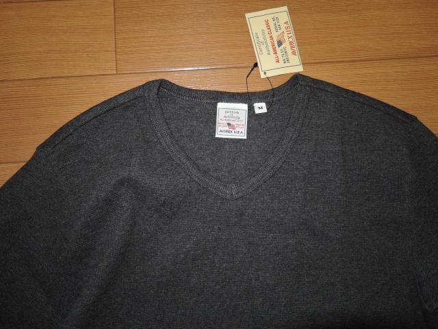 新品アビレックスAVIREXカットソーMワッフル ロンTシャツV字リブ < ブランド 新品アビレックスAVIREXカットソーMワッフル ロンTシャツV字リブ < ブランドの