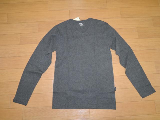 新品アビレックスAVIREXカットソーMワッフル ロンTシャツV字リブ < ブランド 新品アビレックスAVIREXカットソーMワッフル ロンTシャツV字リブ < ブランドの