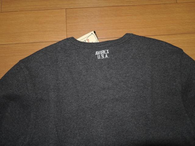 新品アビレックスAVIREXカットソーMワッフル ロンTシャツV字リブ < ブランド 新品アビレックスAVIREXカットソーMワッフル ロンTシャツV字リブ < ブランドの