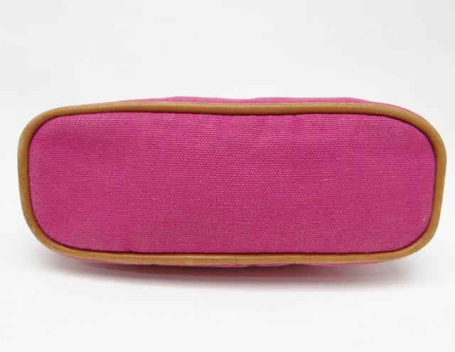 HERMES エルメス ボリードミニ キャンバスポーチ ピンク系<USED>【送料無料】 < ブランド HERMES エルメス ボリードミニ キャンバスポーチ ピンク系<USED>【送料無料】 < ブランドの