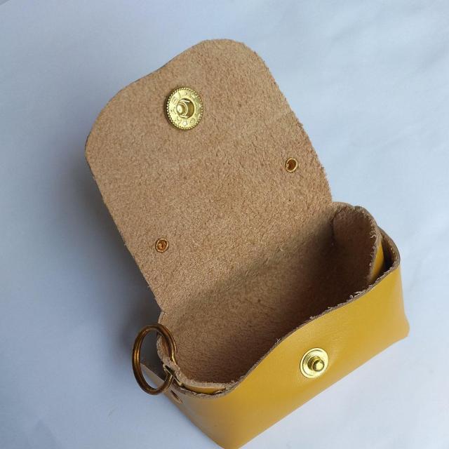DIY 本革 ミニバッグ からし色 < ペット/手芸/園芸  DIY 本革 ミニバッグ からし色 < ペット/手芸/園芸の