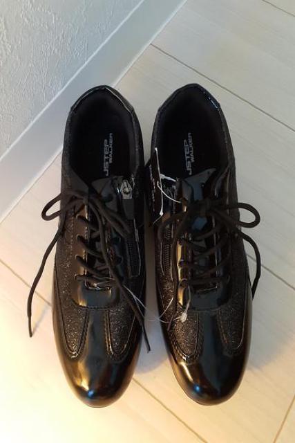 新品◆参考価格13200円■JSTEP WALKER◆ブラック ラメ 特殊インソール スニーカー ウォーキングにも♪◆22.5cm < 女性ファッション  新品◆参考価格13200円■JSTEP WALKER◆ブラック ラメ 特殊インソール スニーカー ウォーキングにも♪◆22.5cm < 女性ファッションの