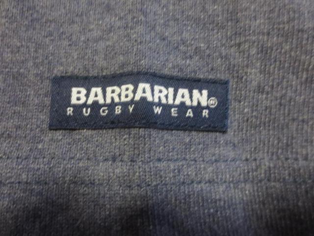 BARBARIAN バーバリアン RUGBY WEAR 綿 ラグビージャージ M カナダ製 < レジャー/スポーツ BARBARIAN バーバリアン RUGBY WEAR 綿 ラグビージャージ M カナダ製 < レジャー/スポーツの