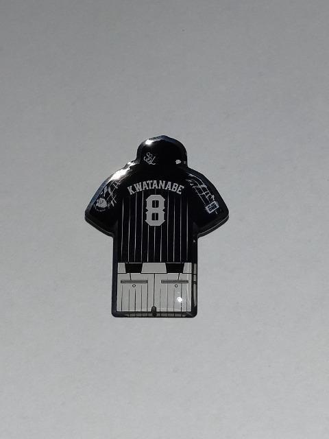 埼玉西武ライオンズ2024 ブルーシリーズ・ライオンズフェスティバルズ ユニフォーム型ピンバッチ 8 渡部健人選手 < レジャー/スポーツ  埼玉西武ライオンズ2024 ブルーシリーズ・ライオンズフェスティバルズ ユニフォーム型ピンバッチ 8 渡部健人選手 < レジャー/スポーツの