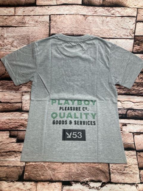 送料無料!人気ブランド【プレイボーイ】プリント入り男女兼用 綿混半袖TシャツA(画像から)1枚 < 男性ファッション 送料無料!人気ブランド【プレイボーイ】プリント入り男女兼用 綿混半袖TシャツA(画像から)1枚 < 男性ファッションの