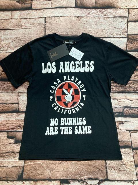 送料無料!人気ブランド【プレイボーイ】プリント入り男女兼用 綿混半袖TシャツA(画像から)1枚 < 男性ファッション 送料無料!人気ブランド【プレイボーイ】プリント入り男女兼用 綿混半袖TシャツA(画像から)1枚 < 男性ファッションの