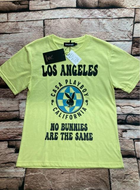 送料無料!人気ブランド【プレイボーイ】プリント入り男女兼用 綿混半袖TシャツA(画像から)1枚 < 男性ファッション 送料無料!人気ブランド【プレイボーイ】プリント入り男女兼用 綿混半袖TシャツA(画像から)1枚 < 男性ファッションの