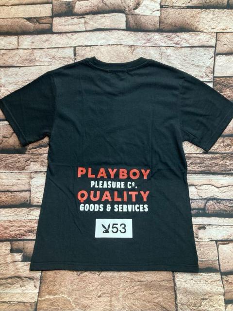 送料無料!人気ブランド【プレイボーイ】プリント入り男女兼用 綿混半袖TシャツA(画像から)1枚 < 男性ファッション 送料無料!人気ブランド【プレイボーイ】プリント入り男女兼用 綿混半袖TシャツA(画像から)1枚 < 男性ファッションの
