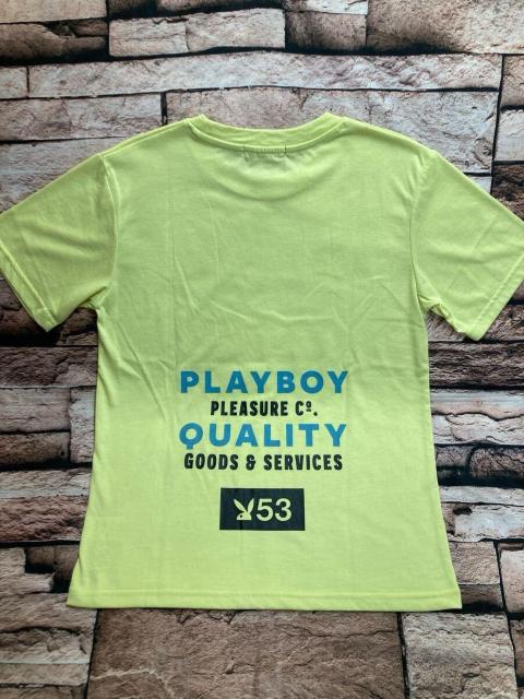 送料無料!人気ブランド【プレイボーイ】プリント入り男女兼用 綿混半袖TシャツA(画像から)1枚 < 男性ファッション 送料無料!人気ブランド【プレイボーイ】プリント入り男女兼用 綿混半袖TシャツA(画像から)1枚 < 男性ファッションの