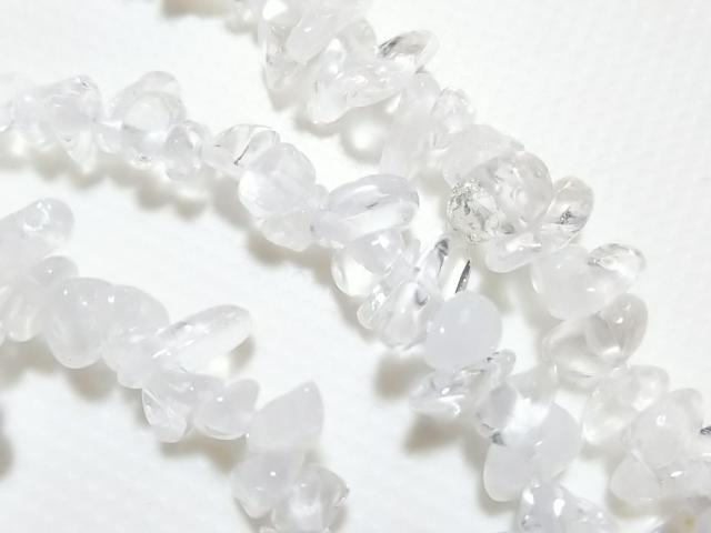 天然石★水晶 さざれ 1連 < 女性アクセサリー/時計  天然石★水晶 さざれ 1連 < 女性アクセサリー/時計の