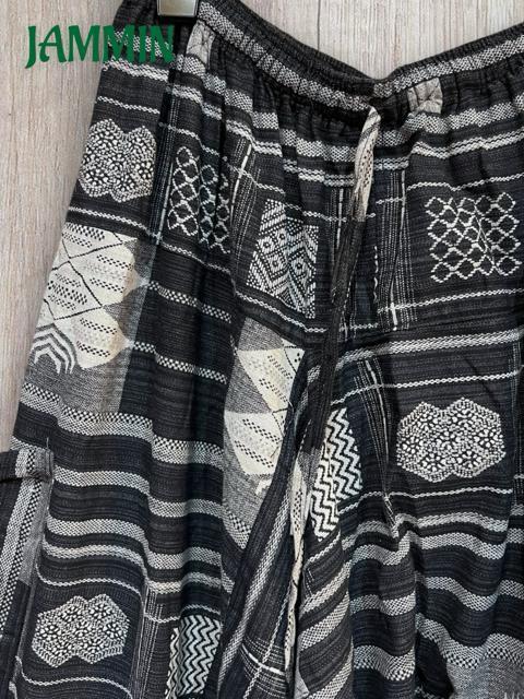 織り柄サルエルパンツ アジアン 男女兼用 エスニック サルエルパンツ < 男性ファッション 織り柄サルエルパンツ アジアン 男女兼用 エスニック サルエルパンツ < 男性ファッションの