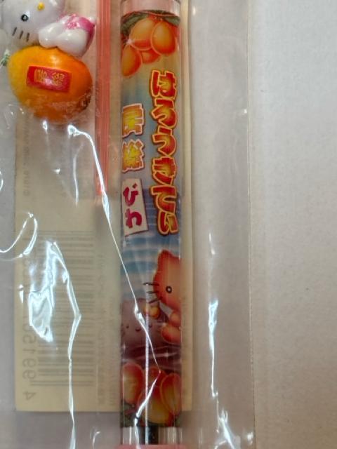 ハローキティ★2009★千葉 房総限定★抱きつきびわver.★おメメハート★ボールペン < おもちゃ ハローキティ★2009★千葉 房総限定★抱きつきびわver.★おメメハート★ボールペン < おもちゃの