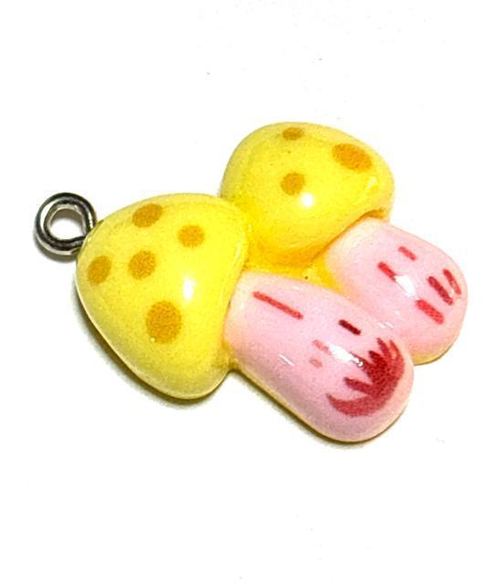 1042 黄色 可愛いきのこシリーズ 樹脂チャーム アクセサリーパーツ キノコ < ペット/手芸/園芸 1042 黄色 可愛いきのこシリーズ 樹脂チャーム アクセサリーパーツ キノコ < ペット/手芸/園芸の