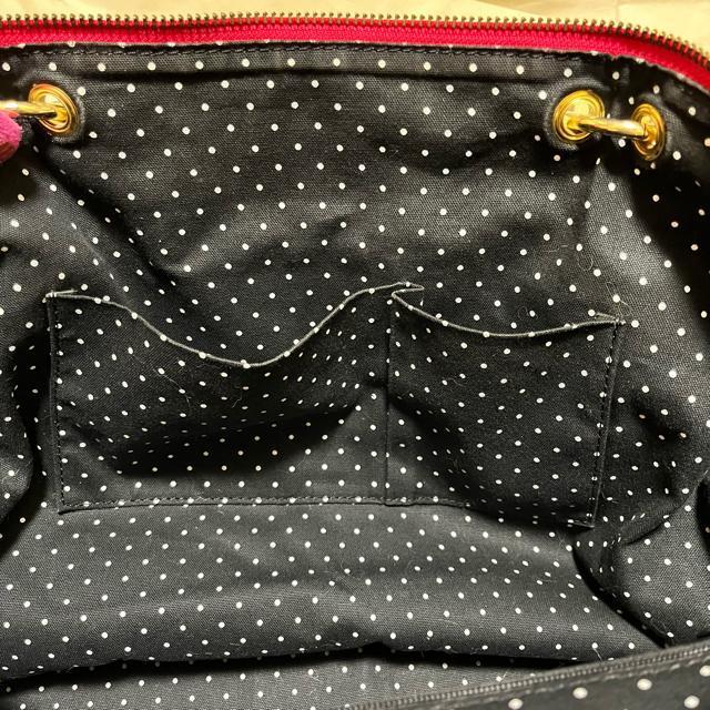 【サマンサタバサ】 ストライプ トートバッグ ピンクロゴ 大容量 肩がけOK < ブランド 【サマンサタバサ】 ストライプ トートバッグ ピンクロゴ 大容量 肩がけOK < ブランドの