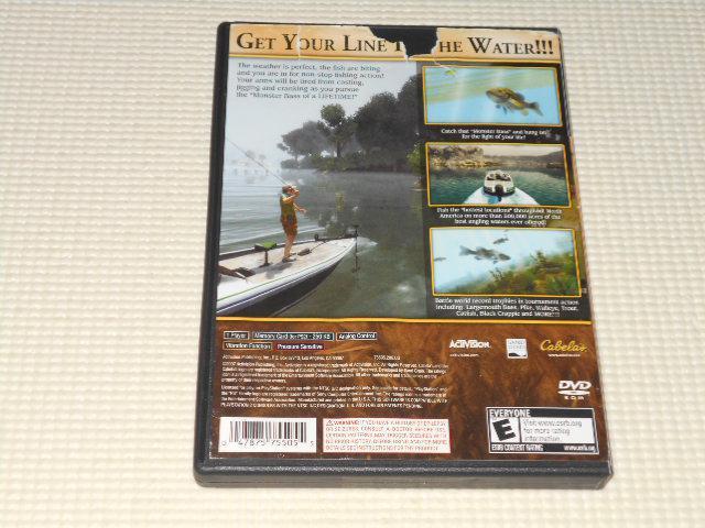 PS2★Cabela's MONSTER BASS 海外版★箱付 < ゲーム本体/ソフト  PS2★Cabela's MONSTER BASS 海外版★箱付 < ゲーム本体/ソフトの