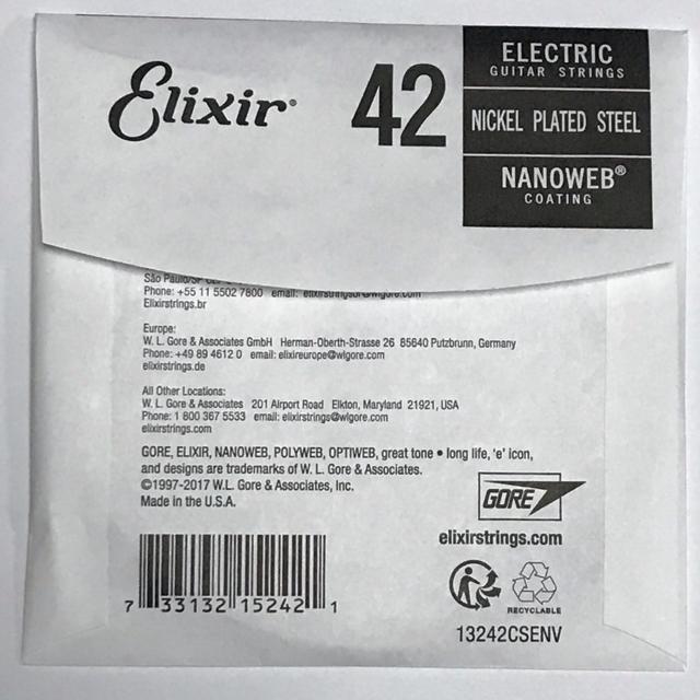 エリクサー バラ弦 .042 1本 ナノウェブ エレキギター弦 < ホビー  エリクサー バラ弦 .042 1本 ナノウェブ エレキギター弦 < ホビーの
