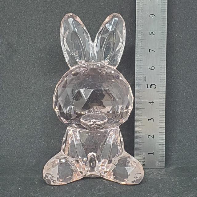 新品*アクリルアイス*ウサギ*クリスタル*フィギュア*ピンク < インテリア/ライフ 新品*アクリルアイス*ウサギ*クリスタル*フィギュア*ピンク < インテリア/ライフの