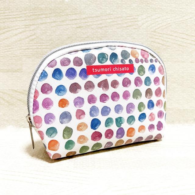 【NEW】水彩ドット柄マルチポーチ/tsumori chisato/ホワイト < 女性ファッション  【NEW】水彩ドット柄マルチポーチ/tsumori chisato/ホワイト < 女性ファッションの