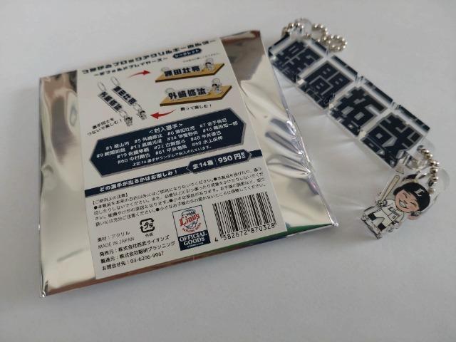 埼玉西武ライオンズ2024 9 蛭間拓哉選手 アクリルキーホルダー・シリコンバンド・缶バッチ・リバーシブルリストバンド < レジャー/スポーツ  埼玉西武ライオンズ2024 9 蛭間拓哉選手 アクリルキーホルダー・シリコンバンド・缶バッチ・リバーシブルリストバンド < レジャー/スポーツの