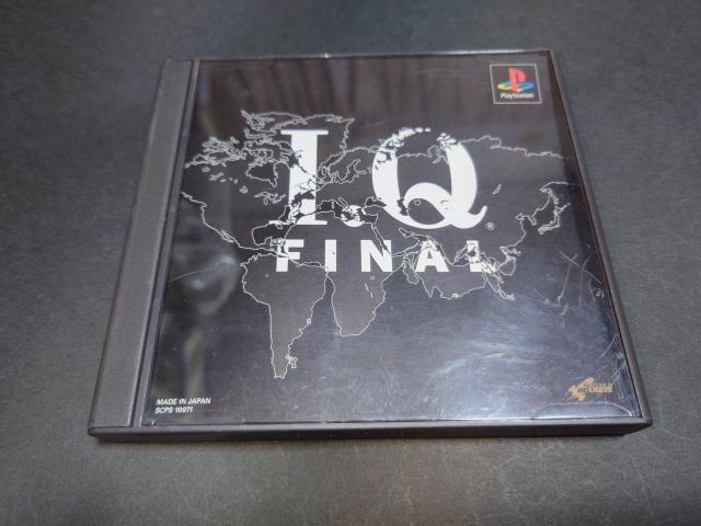 PS I.Q FINAL / チラシ付き < ゲーム本体/ソフト PS I.Q FINAL / チラシ付き < ゲーム本体/ソフトの