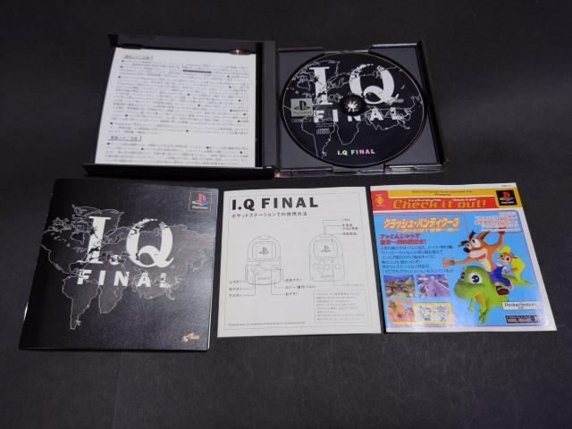 PS I.Q FINAL / チラシ付き < ゲーム本体/ソフト PS I.Q FINAL / チラシ付き < ゲーム本体/ソフトの
