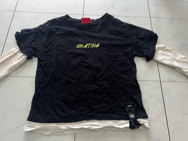 訳ありキッズ重ね着風長袖Tシャツ★120cm < キッズ/ベビー 訳ありキッズ重ね着風長袖Tシャツ★120cm < キッズ/ベビーの