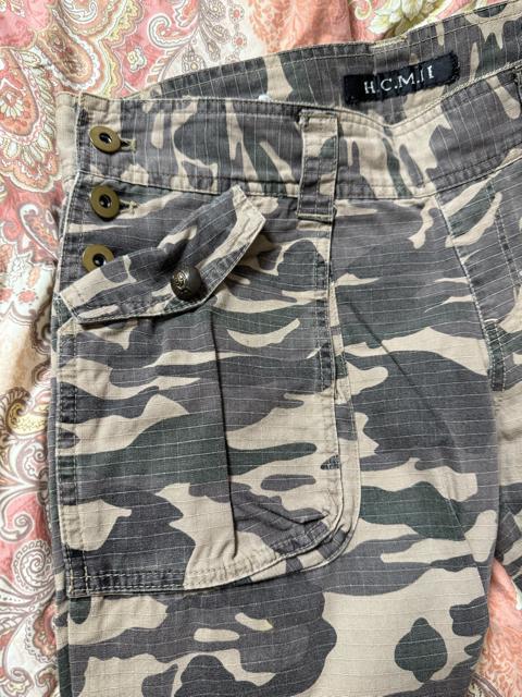 迷彩柄 ハーフパンツ サイドポケット付き < 女性ファッション 迷彩柄 ハーフパンツ サイドポケット付き < 女性ファッションの