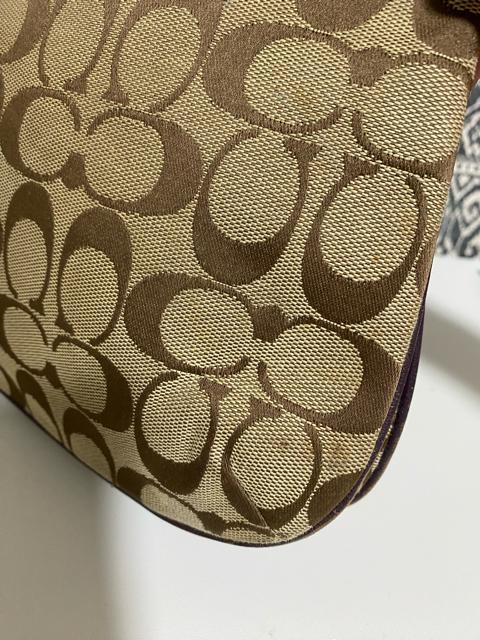 【良品】COACH コーチ レガシー シグネチャー 2WAY ショルダーバッグ < ブランド  【良品】COACH コーチ レガシー シグネチャー 2WAY ショルダーバッグ < ブランドの